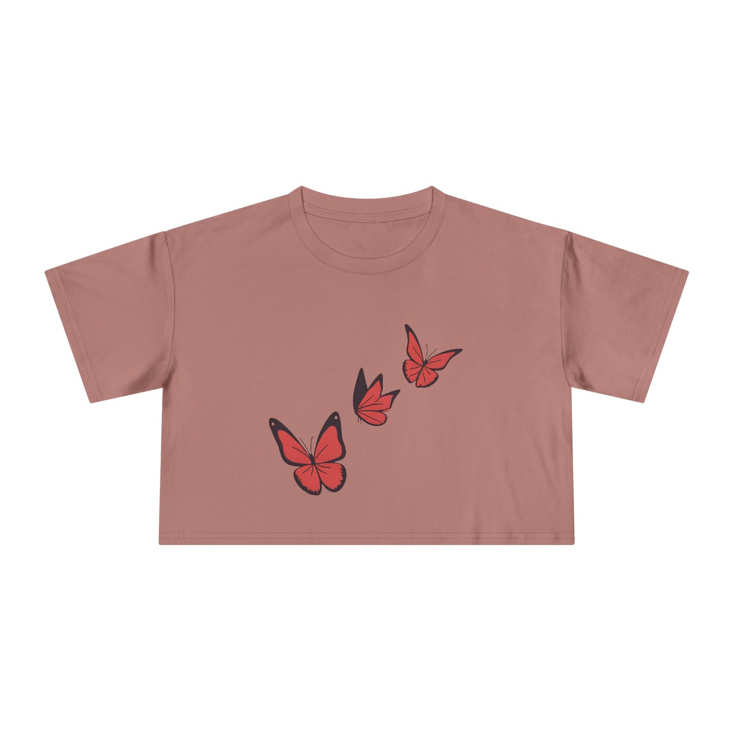 Butterfly Women's Crop T-Shirt