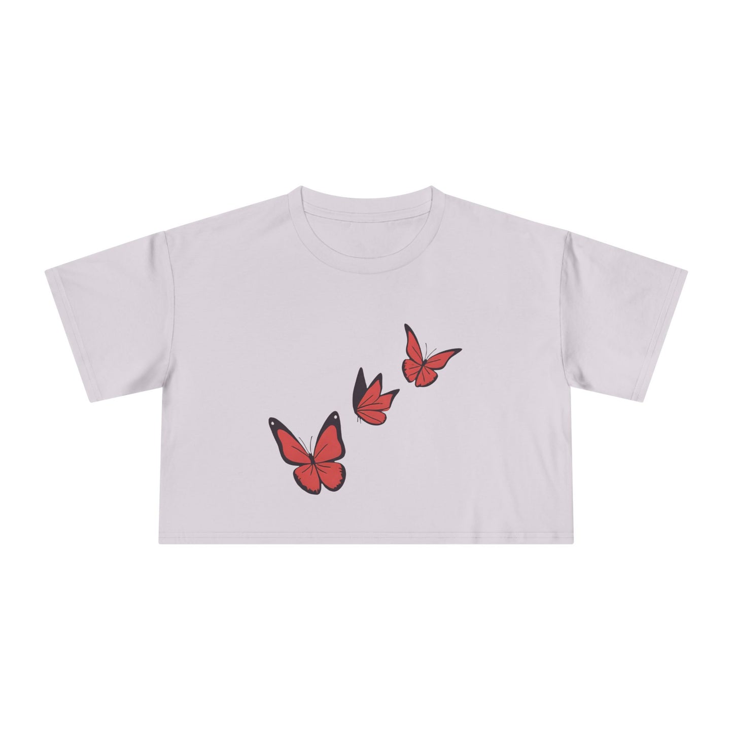 Butterfly Women's Crop T-Shirt