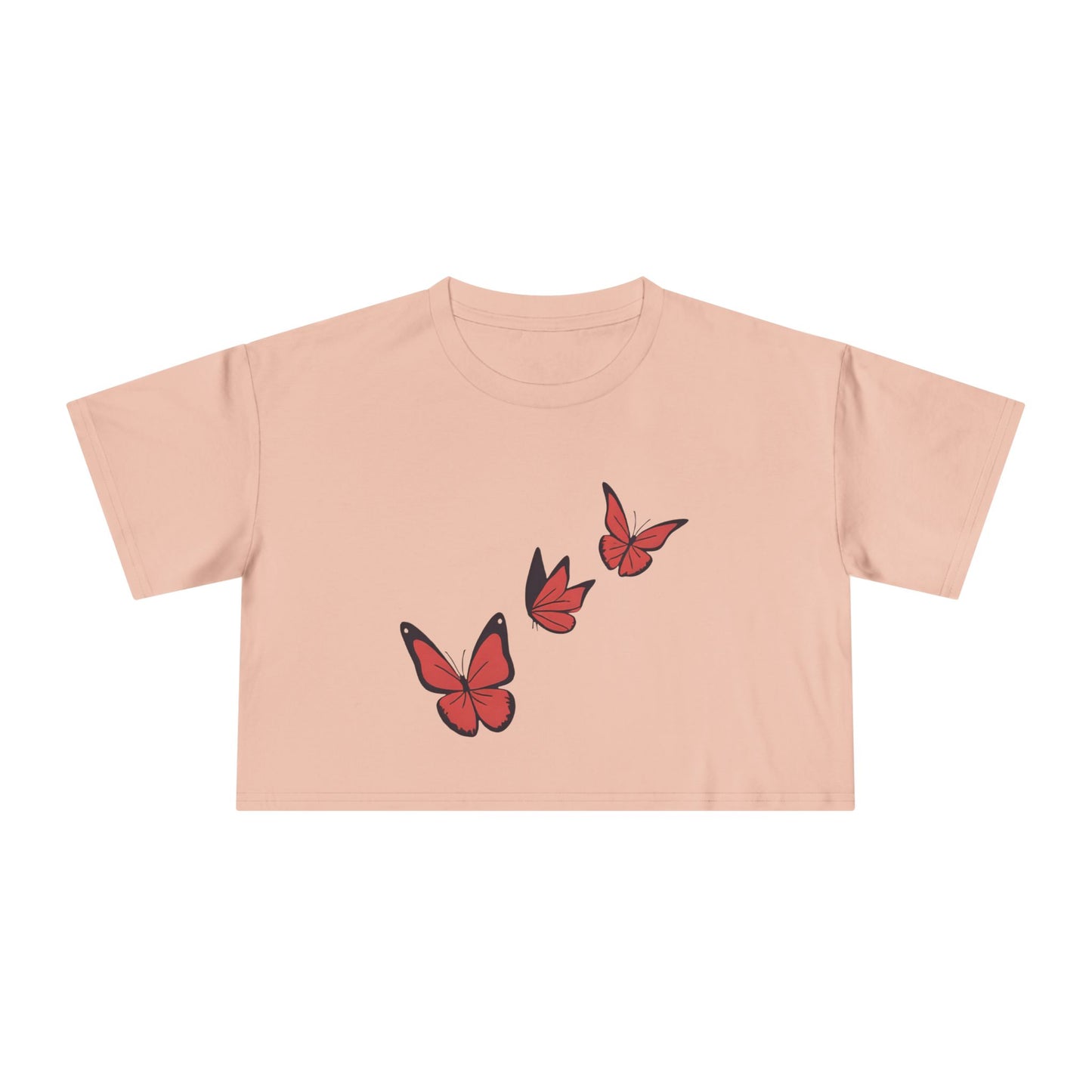 Butterfly Women's Crop T-Shirt