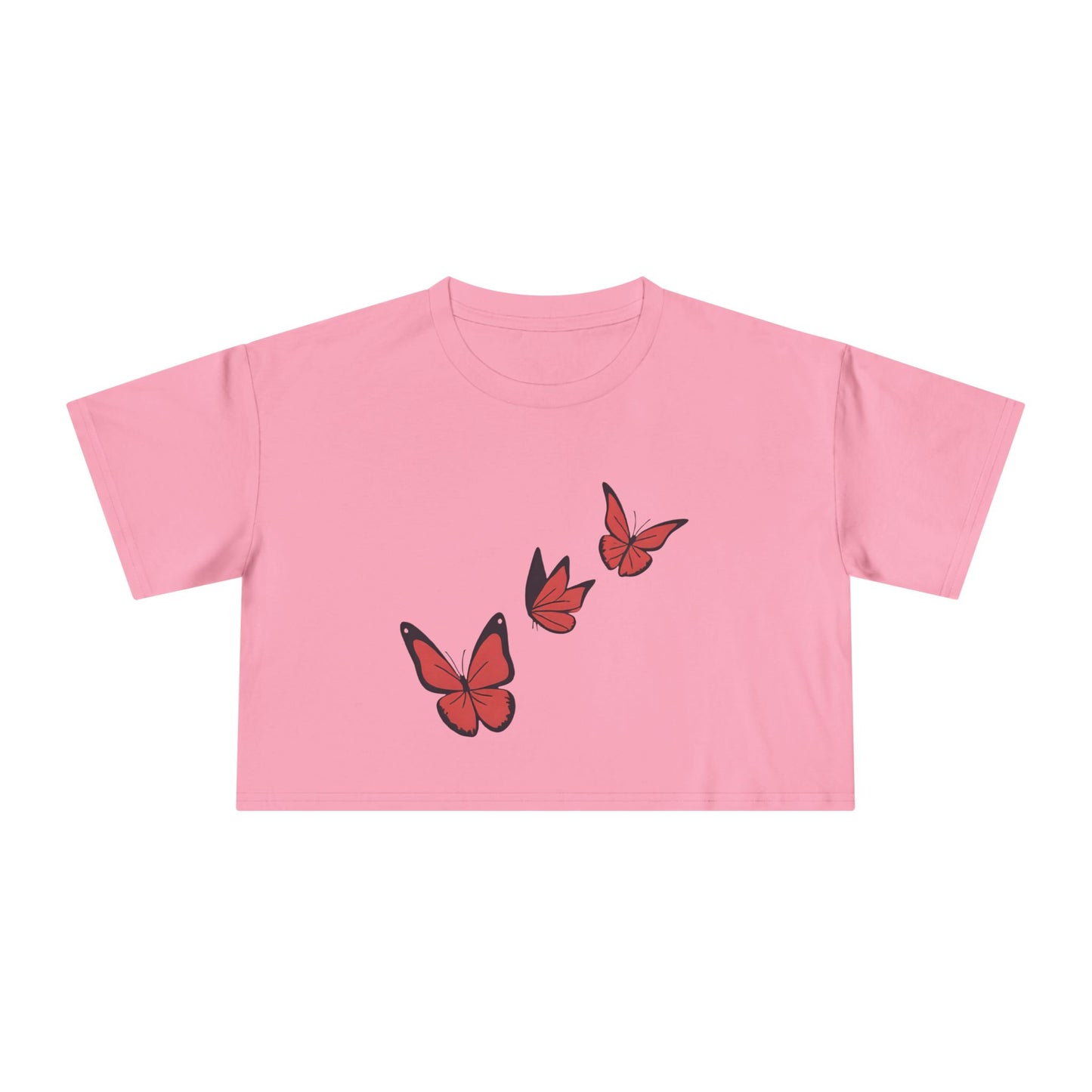 Butterfly Women's Crop T-Shirt
