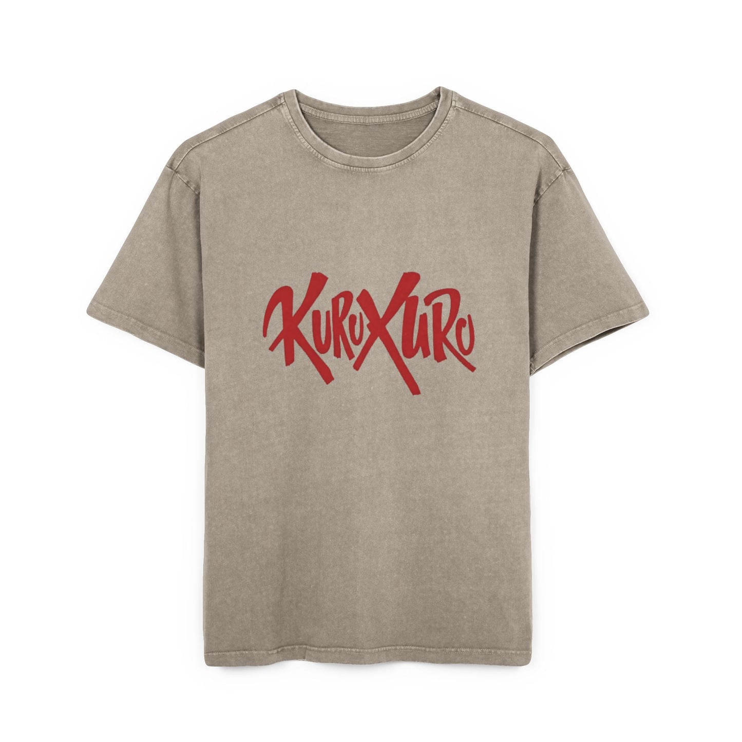 Kuru Kuru Oversized Men's Acid Washed T-Shirt