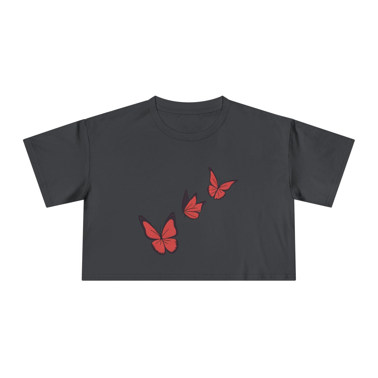 Butterfly Women's Crop T-Shirt