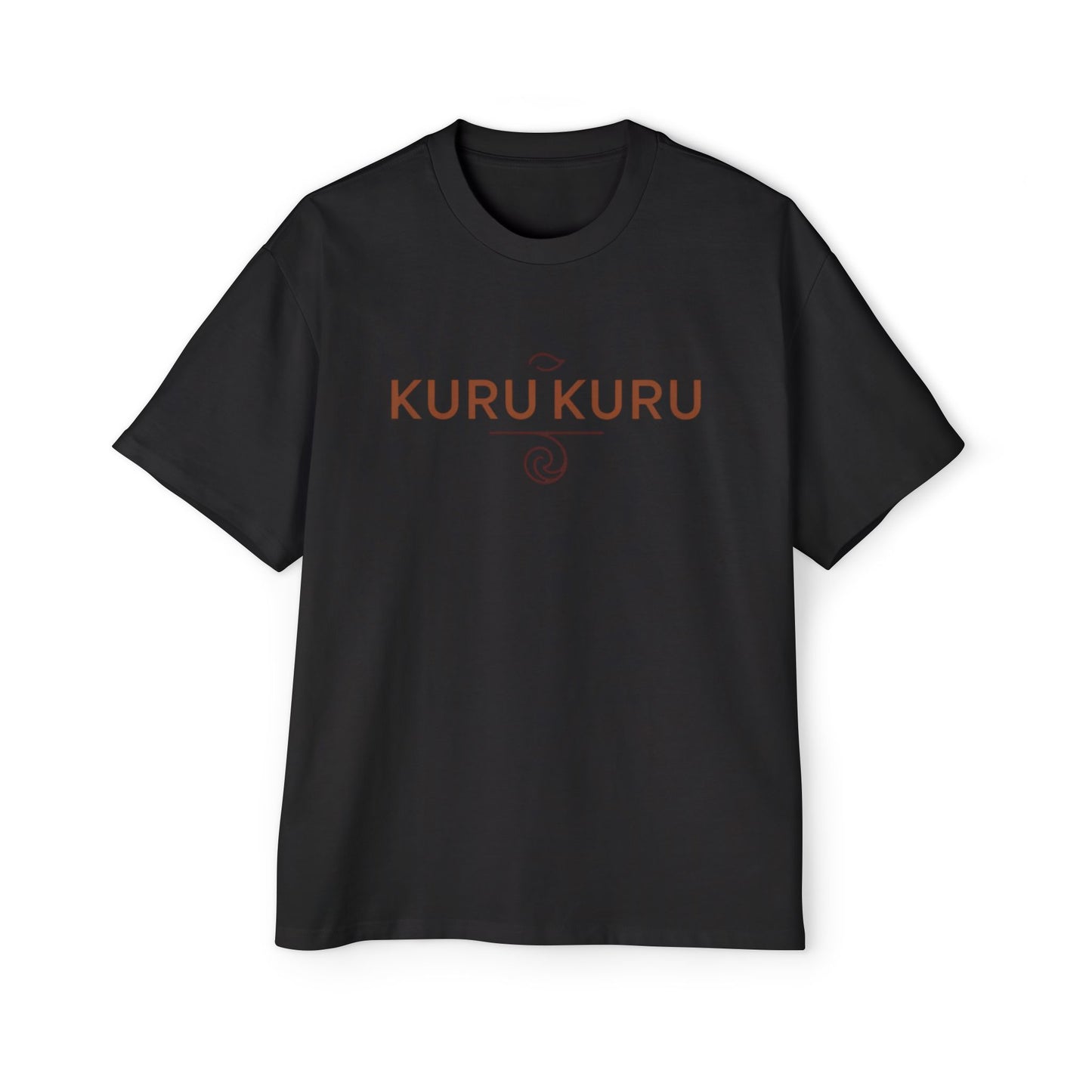 Kuru Kuru Design Oversized T-Shirt