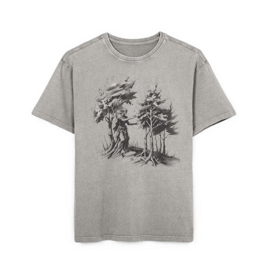 Dryad Oversized Acid Washed T-Shirt