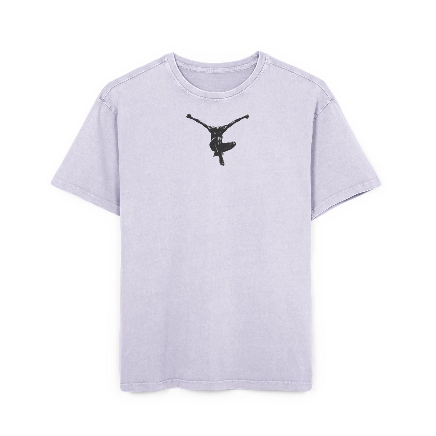 Kiss From A Rose Oversized Men's Acid Washed T-Shirt