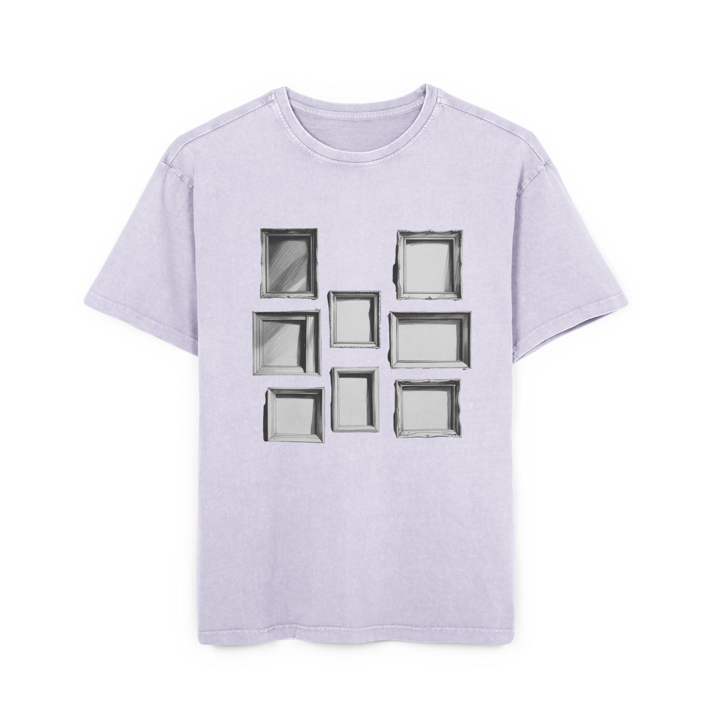Empty Frames Oversized Acid Washed T-Shirt